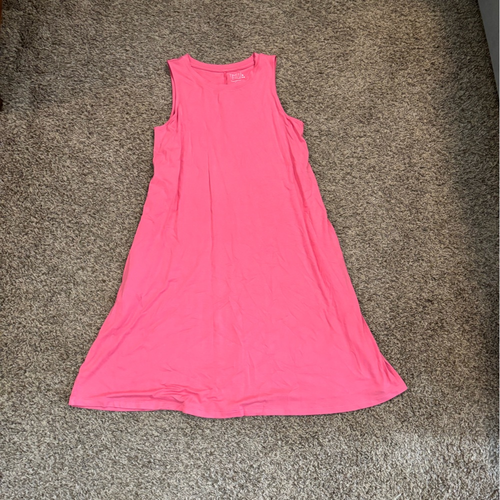 Time and Tru Pink Casual Dress